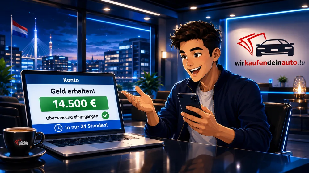 3. Verkaufen & Geld erhalten — wirkaufendeinauto.lu